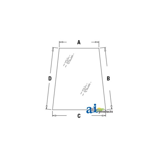 Glass, Door, Upper (LH) 67" x36" x5"
